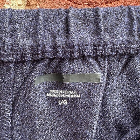 Eileen Fisher Women's $148 Cotton Hemp Melange Tapered Pant large - Picture 7 of 9